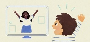 Afeto virtual também pode ser bom