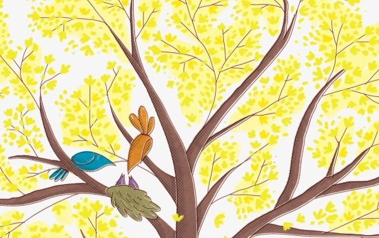 Detalhe de ilustração ipê