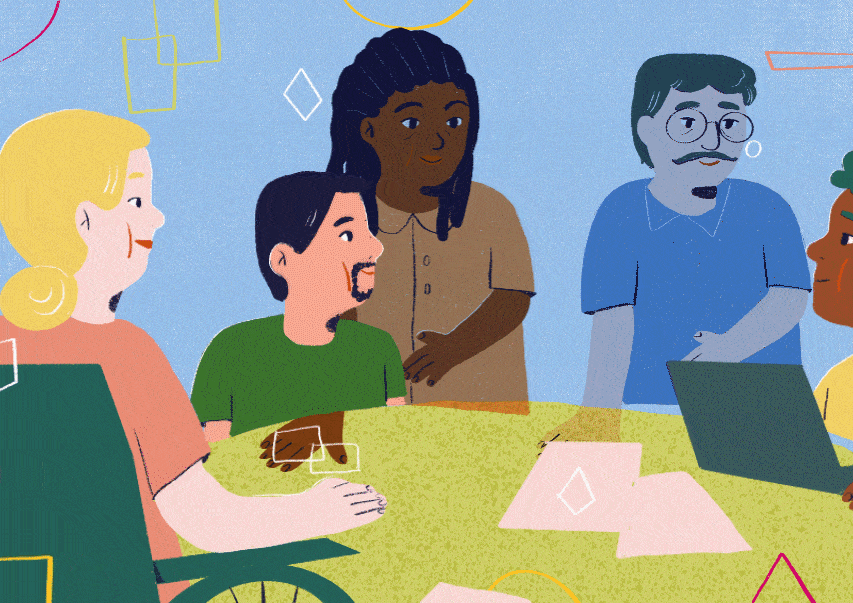 Anima&ccedil;&atilde;o de um momento de forma&ccedil;&atilde;o sobre igualdade de g&ecirc;nero e preconceitos, com a equipe docente.