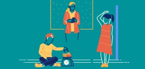 Inspire-se no modelo de rotação por estações para a turma se aprofundar em grandezas e medidas