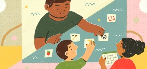 “A rotina que importa para a criança é a do afeto”