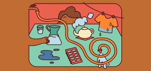 Para brincar e explorar: 3 atividades com água