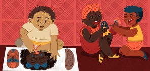 Com brincadeiras, coletivo Espelho, Espelho Meu valoriza a criança negra e combate o racismo na infância