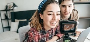 Estudantes produzem vídeo em projeto de Educomunicação com uso de mídias digitais