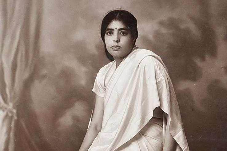 A cientista indiana Jamal Annaki (1897-1984) 