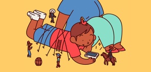 No remoto, recursos digitais são opção para trabalho com leitura e contação de histórias