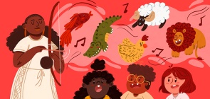 Atividade: Roda de leitura com roda de capoeira