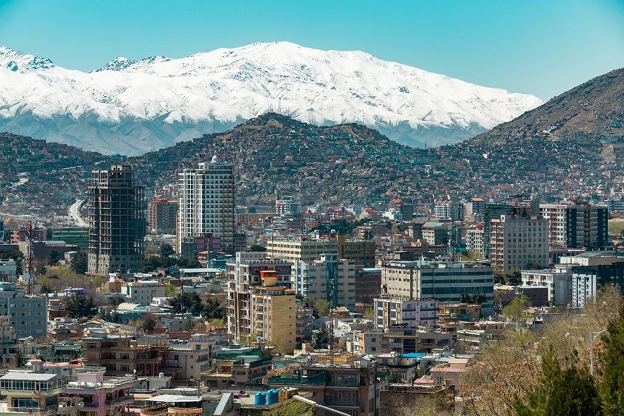 Vista de Kabul.