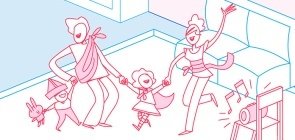 Em casa: como engajar os pequenos em atividades físicas