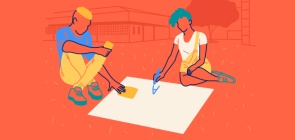 Use laboratório rotacional para ensinar procedimentos de pesquisa e gêneros textuais