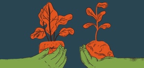 Pôster para Educação Infantil: como as minhocas cavam buracos