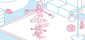 Atividade: corrida de sapo no meio da casa