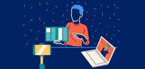 Como uma professora usou modelos de ensino híbrido como inspiração em uma aula de Língua Portuguesa