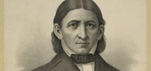 Retrato desenhado de Frederick Froebel