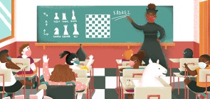 Xeque-mate: use o xadrez para aproximar meninas e meninos da Matemática
