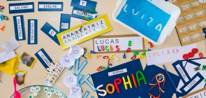 Ensino presencial: sugestões de atividades usando nome próprio