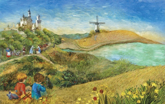 ilustração do conto