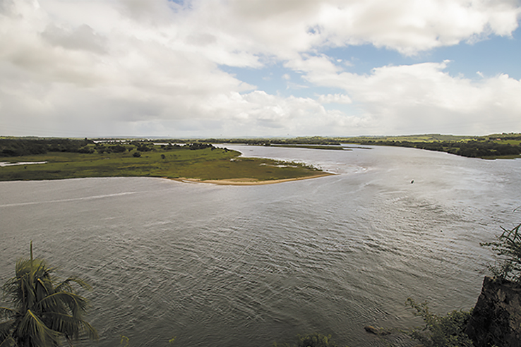 Fotografia do Rio Acre.