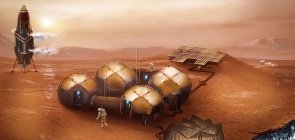 Infográfico: como seria viver em Marte?