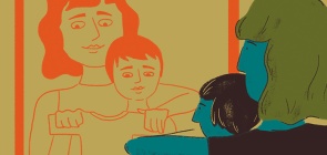 Atividade para bebês: Trocando de roupa em frente ao espelho 