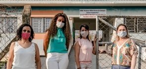 A rede que organizou uma força-tarefa para garantir o estudo dos alunos em casa