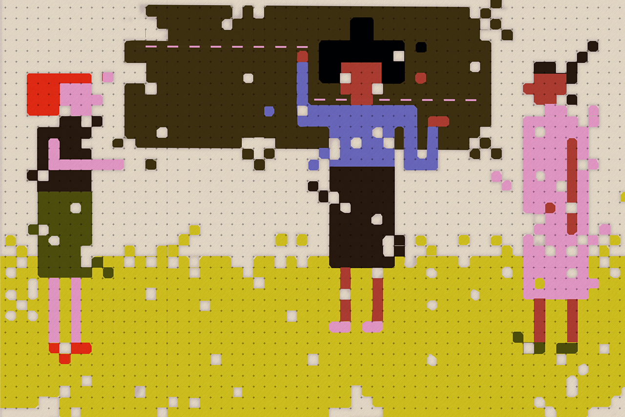 Ilustra&ccedil;&atilde;o de equipe docente e de gest&atilde;o em sala de aula.