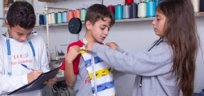 Da oficina de costura para o caderno